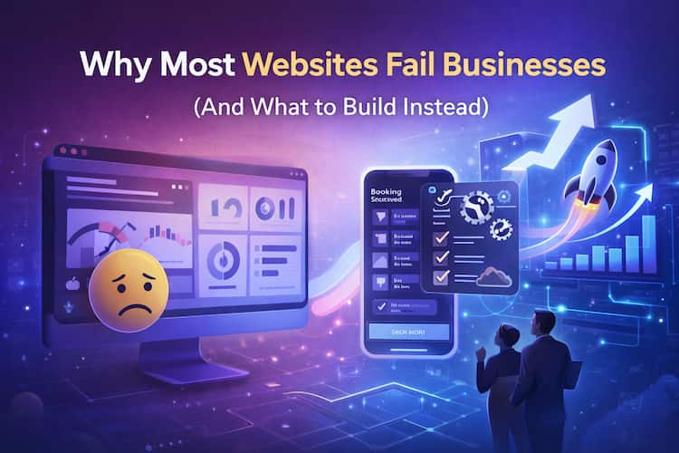 Why Most Websites Fail Businesses (And What to Build Instead)
