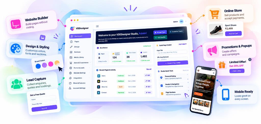 Valaidesigns Platform Overview